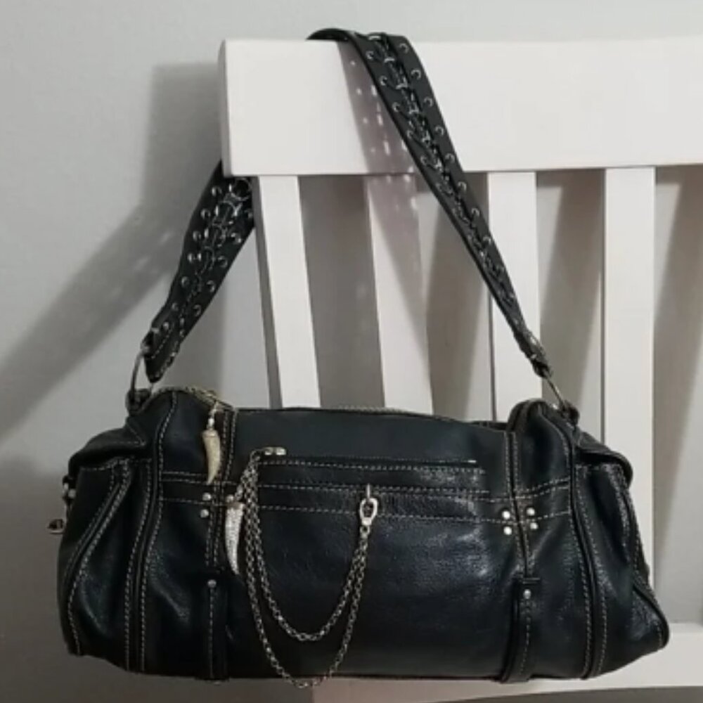 Laundry by Shelli Segal LEATHER SATCHEL